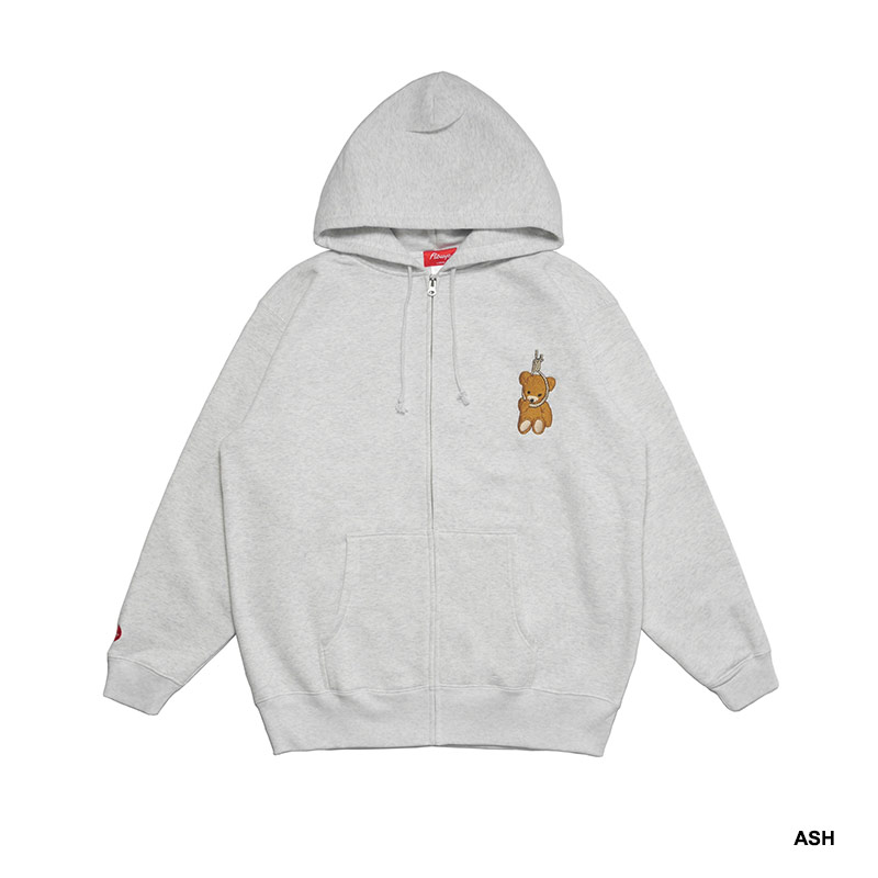 FLOWP(フロープ)/ KUMA ZIP HOOD -2COLOR-