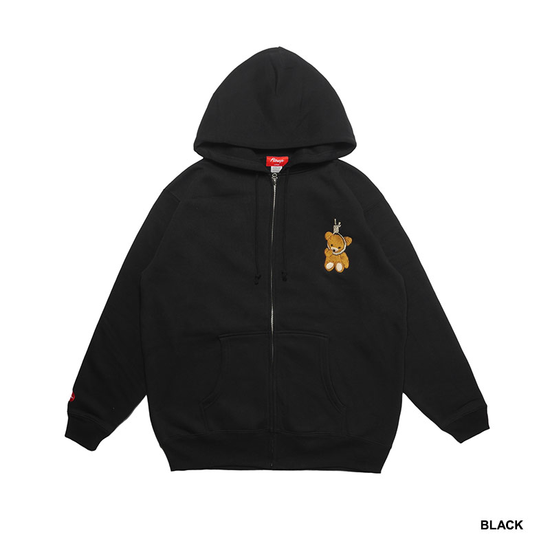 FLOWP(フロープ)/ KUMA ZIP HOOD -2COLOR-