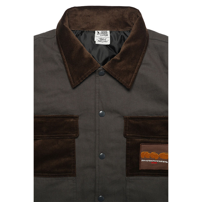 ROUGH SKETCH CLOTHING(ラフスケッチクロージング)/ ROUGH WORKERS CORD JACKET -3COLOR-