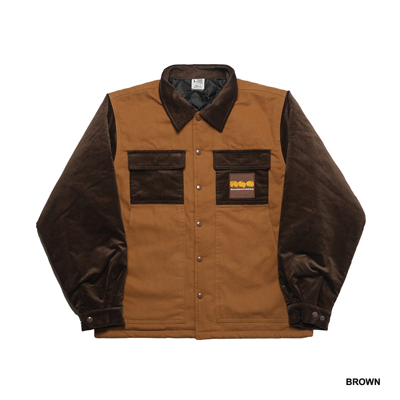 ROUGH SKETCH CLOTHING(ラフスケッチクロージング)/ ROUGH WORKERS CORD JACKET -3COLOR-