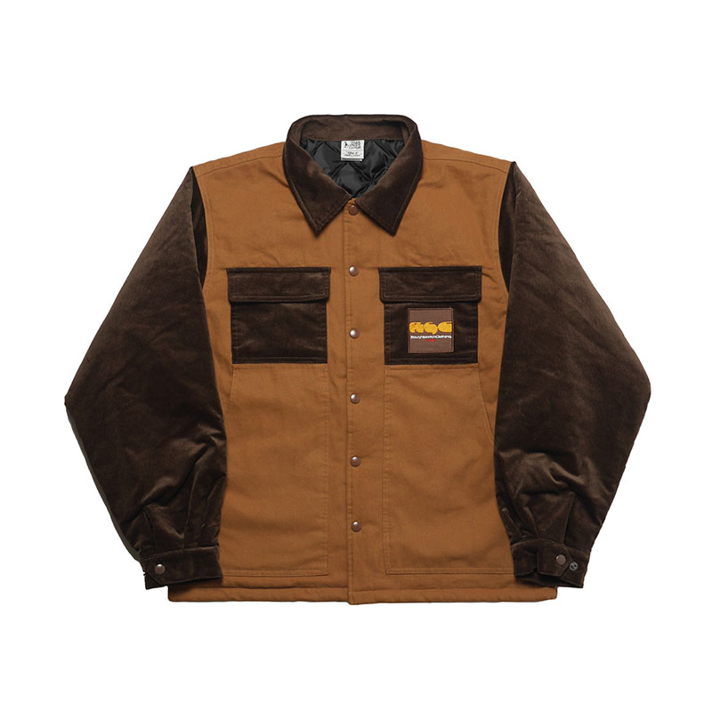 ROUGH SKETCH CLOTHING(ラフスケッチクロージング)/ ROUGH WORKERS CORD JACKET -3COLOR-(BROWN)