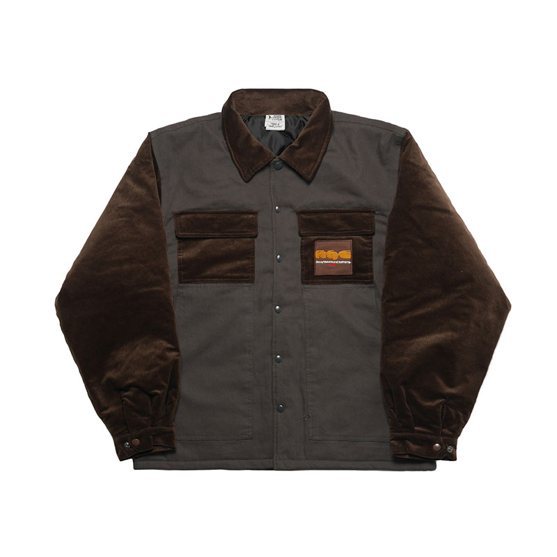 ROUGH SKETCH CLOTHING(ラフスケッチクロージング)/ ROUGH WORKERS CORD JACKET -3COLOR-(CHRACOAL)