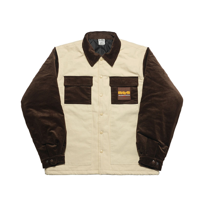 ROUGH SKETCH CLOTHING(ラフスケッチクロージング)/ ROUGH WORKERS CORD JACKET -3COLOR-(OFF WHITE)