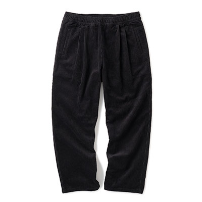 FTC(エフティーシー)/ BUGGY CORDUROY EASY PANT -BLACK-