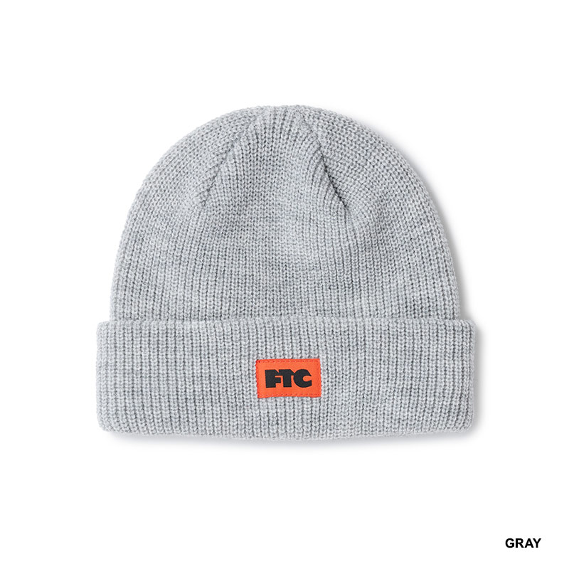 FTC(エフティーシー)/ BOX LOGO BEANIE -2.COLOR-