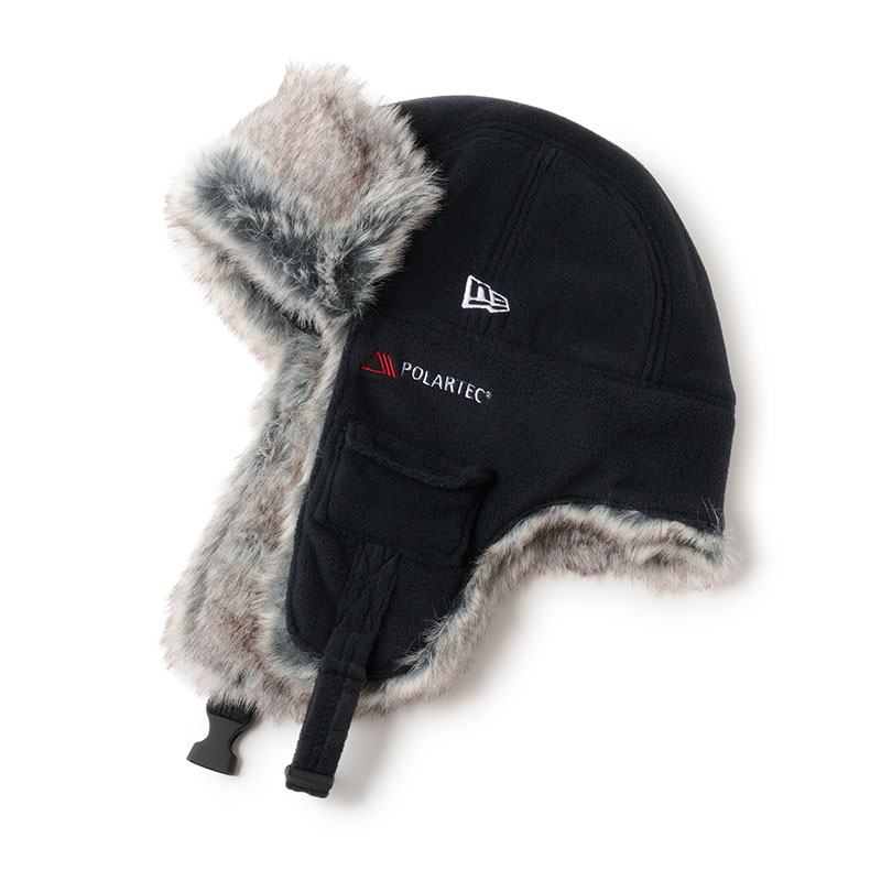 FTC(エフティーシー)/ NEW ERA POLARTEC TRAPPER -BLACK-