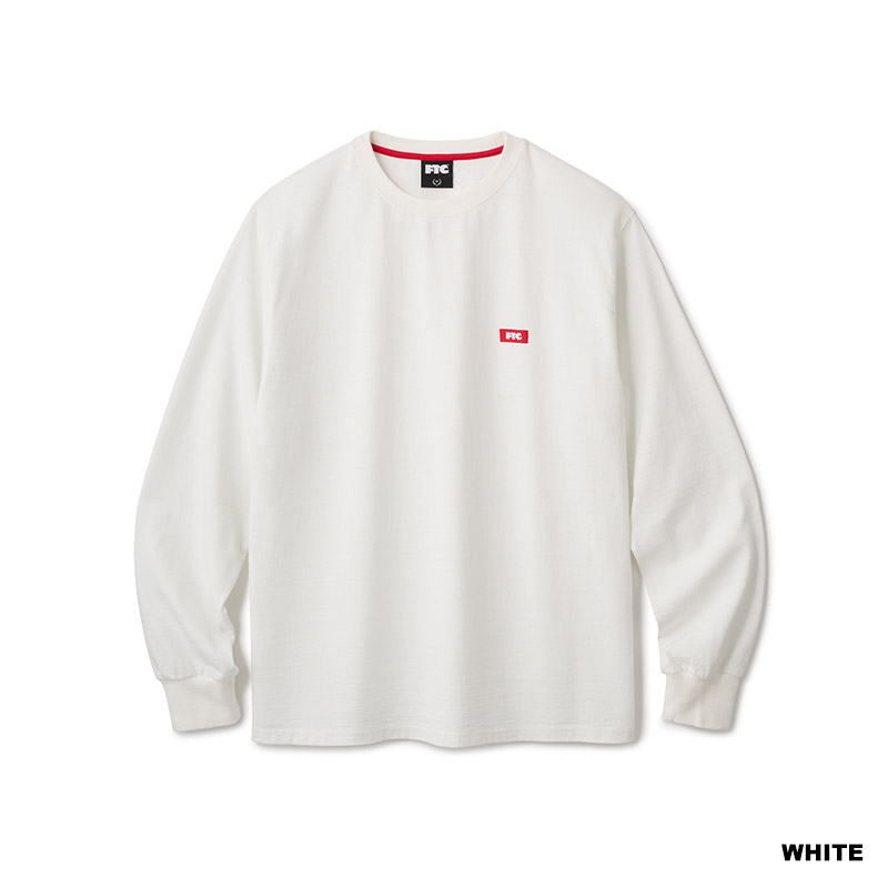 FTC(エフティーシー)/ PIGMENT DYED SMALL LOGO L/S TOP -3.COLOR-