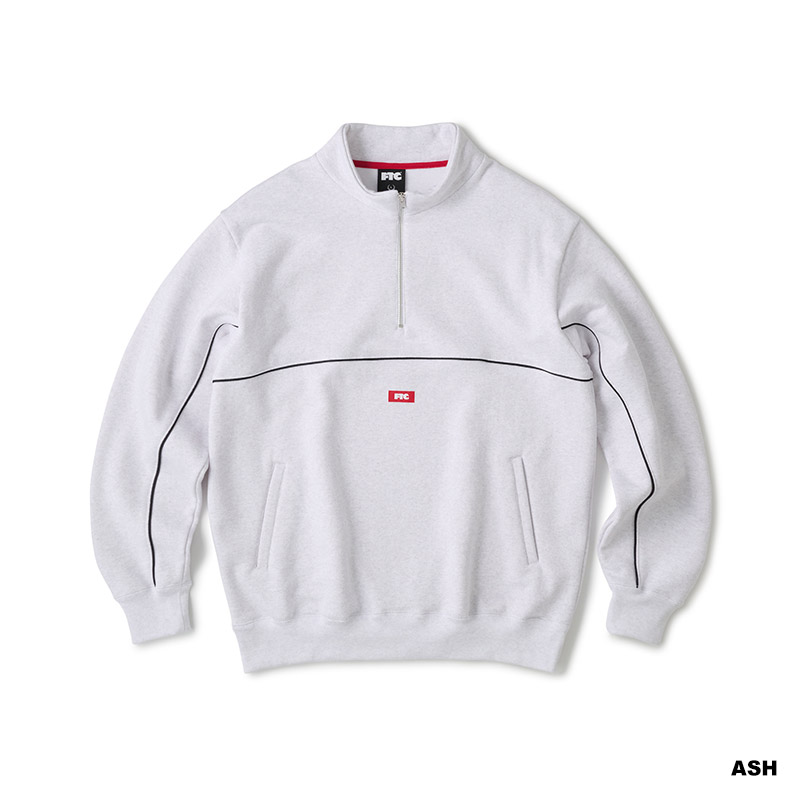 FTC(エフティーシー)/ PIPING HALF ZIP SWEATSHIRT -2.COLOR-