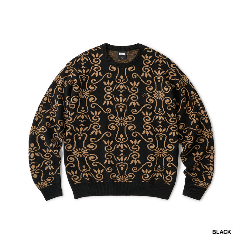 FTC(エフティーシー)/ ALLOVER JACQUARD SWEATER  -2.COLOR-
