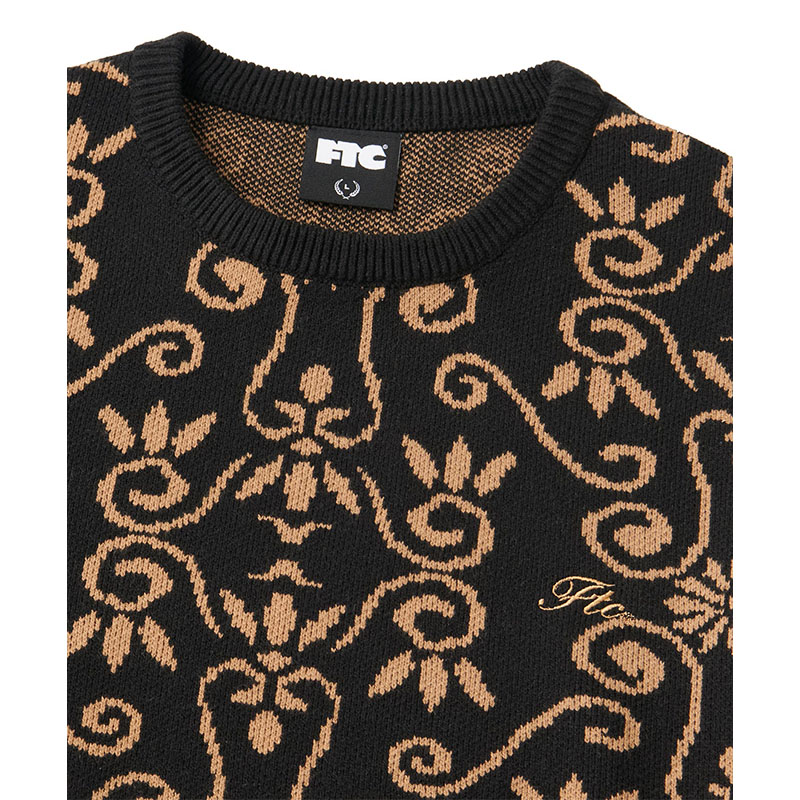 FTC(エフティーシー)/ ALLOVER JACQUARD SWEATER  -2.COLOR-