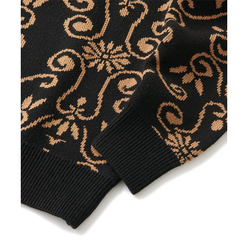 FTC(エフティーシー)/ ALLOVER JACQUARD SWEATER  -2.COLOR-
