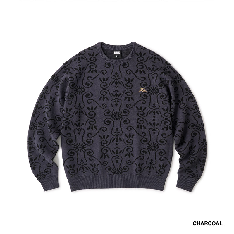FTC(エフティーシー)/ ALLOVER JACQUARD SWEATER  -2.COLOR-