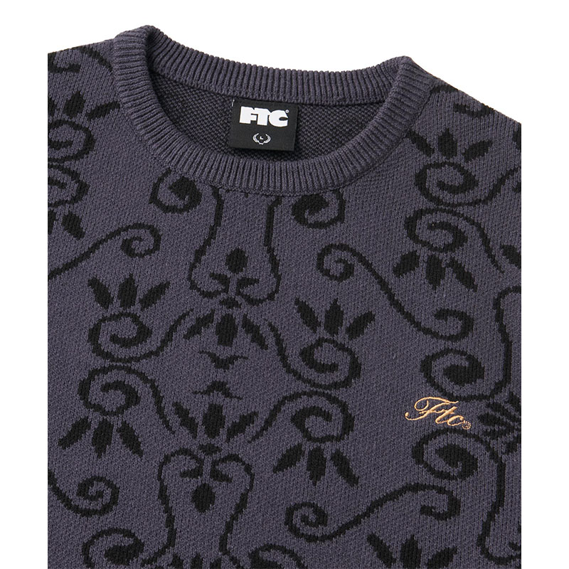 FTC(エフティーシー)/ ALLOVER JACQUARD SWEATER  -2.COLOR-