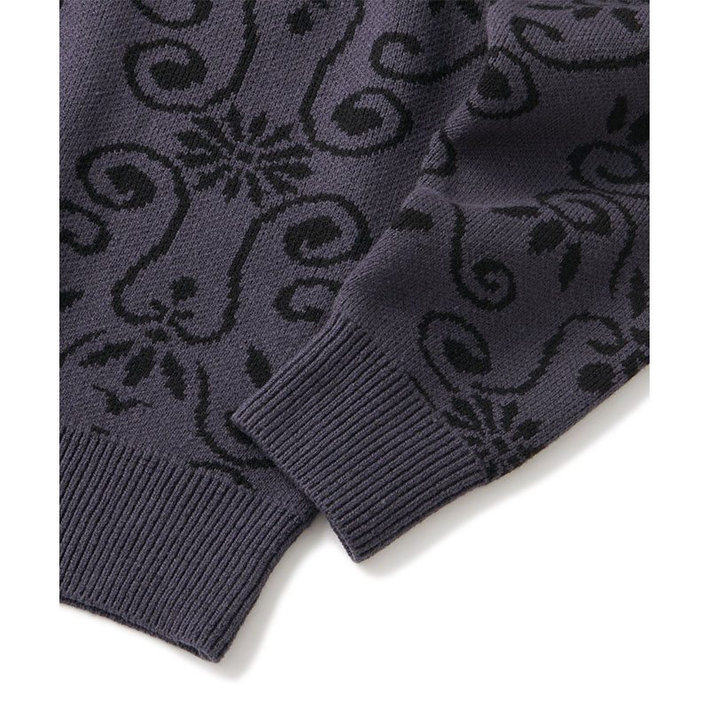 FTC(エフティーシー)/ ALLOVER JACQUARD SWEATER  -2.COLOR-