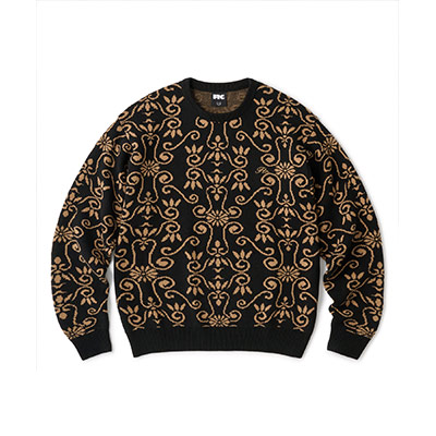 FTC(エフティーシー)/ ALLOVER JACQUARD SWEATER  -2.COLOR-