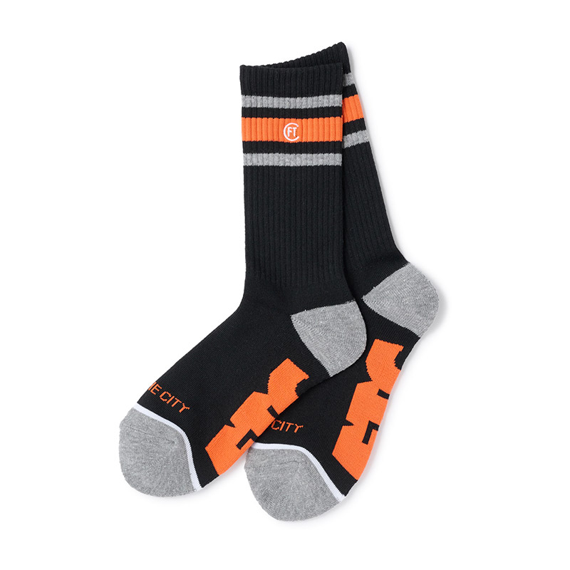 FTC(エフティーシー)/ FTC TEAM SOCKS -2.COLOR-(BLACK)