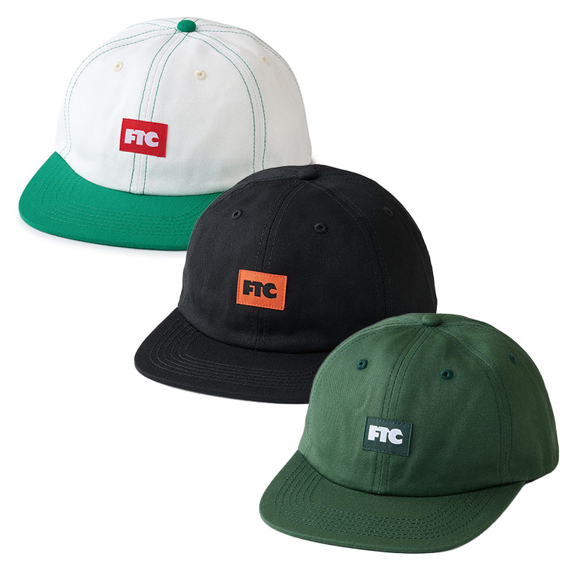 FTC(エフティーシー)/ SMALL LOGO 6 PANEL -3.COLOR-