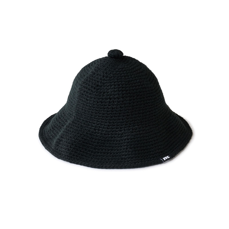 FTC(エフティーシー)/ CROCHET BUCKET HAT -3.COLOR-(BLACK)