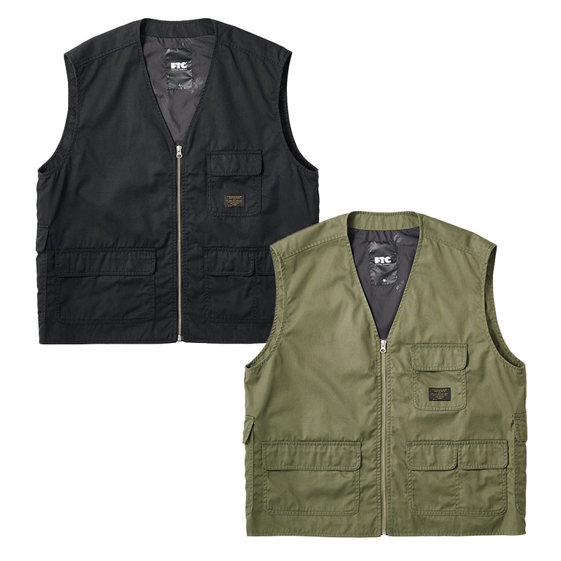 FTC(エフティーシー)/ TWILL WORK VEST -2.COLOR-