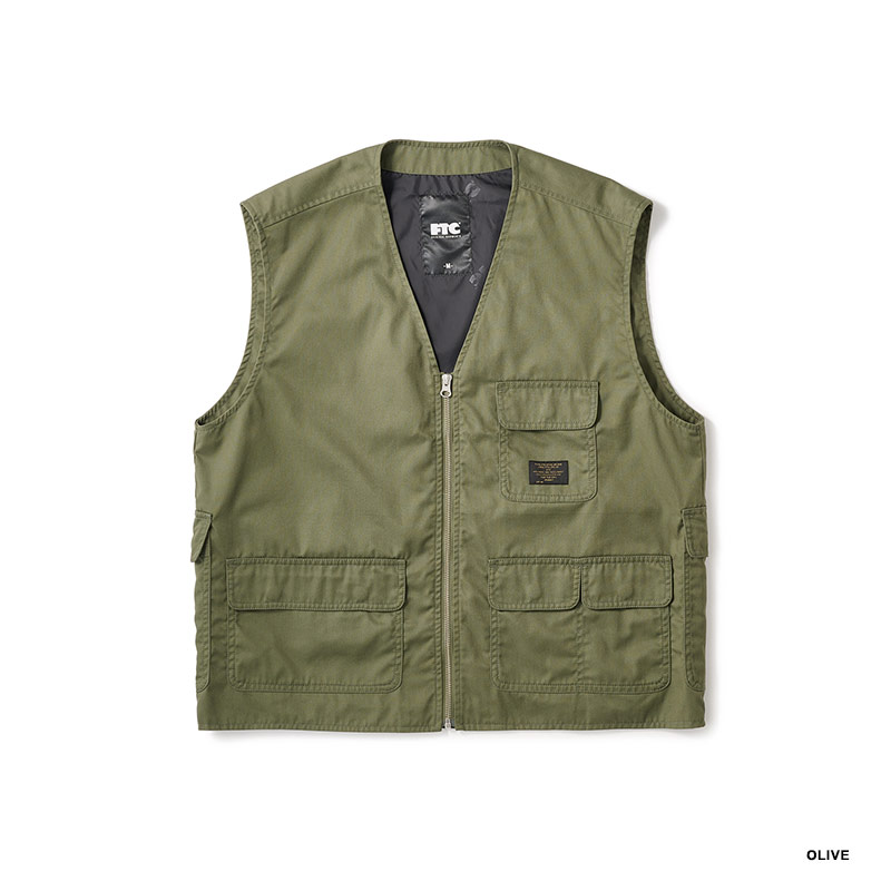 FTC(エフティーシー)/ TWILL WORK VEST -2.COLOR-