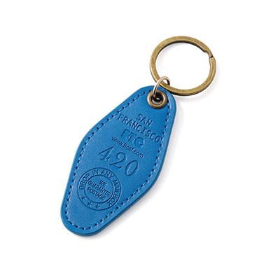 FTC(エフティーシー)/ LEATHER MOTEL KEYCHAIN -3.COLOR-