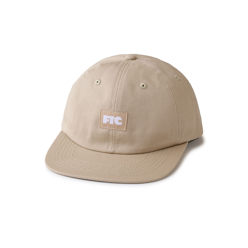 FTC(エフティーシー)/ SMALL LOGO 6 PANEL -2.COLOR-(KHAKI)