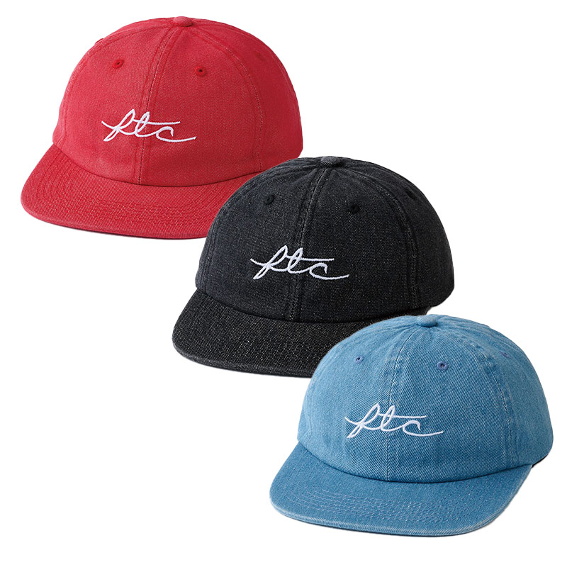 FTC(エフティーシー)/ WASHED DENIM 6 PANEL -3.COLOR-