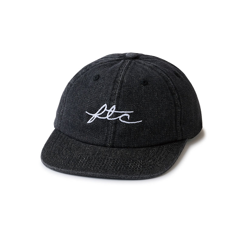 FTC(エフティーシー)/ WASHED DENIM 6 PANEL -3.COLOR-(BLACK)