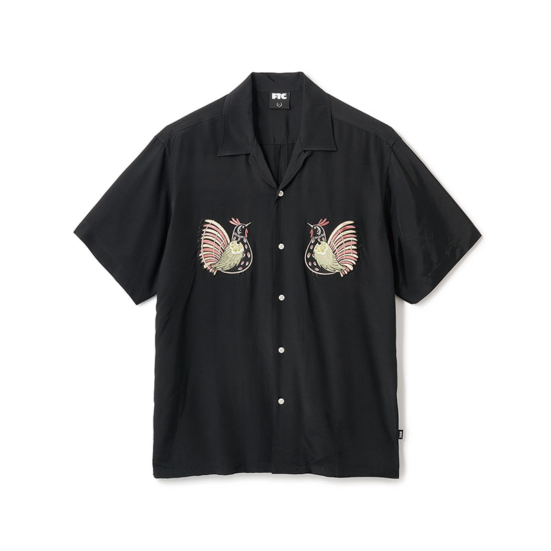 FTC(エフティーシー)/ PHEASANT RAYON SHIRT -2.COLOR-(BLACK)