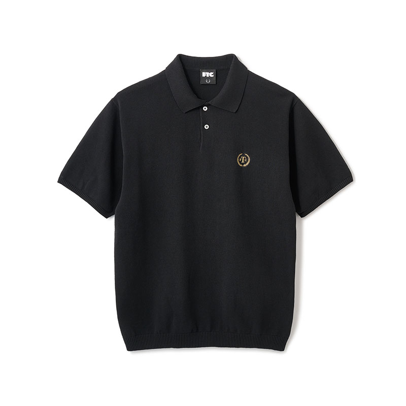 FTC(エフティーシー)/ KNIT POLO -2.COLOR-(BLACK)