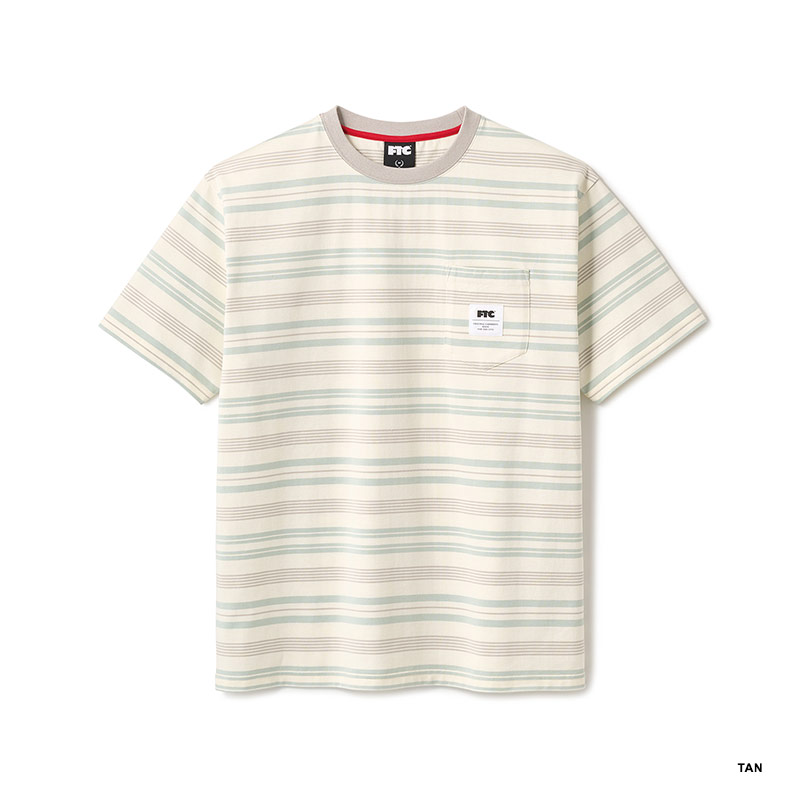 FTC(エフティーシー)/ POCKET STRIPE TEE -3.COLOR-