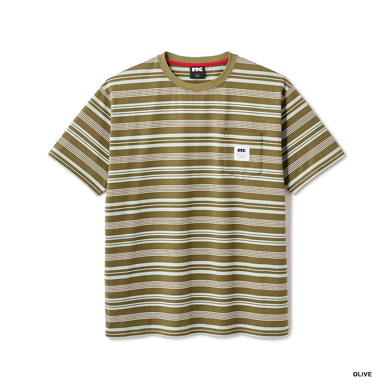 FTC(エフティーシー)/ POCKET STRIPE TEE -3.COLOR-