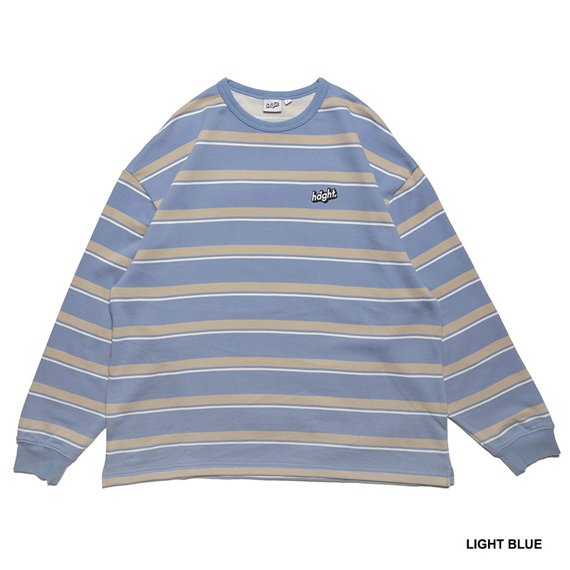 HAIGHT(ヘイト)/ BORDER SWEAT -2COLOR-