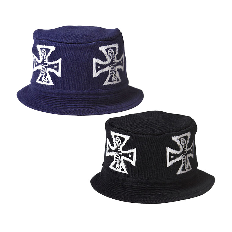 HAIGHT(ヘイト)/ GOOD BAD CROSS KNIT HAT -2COLOR-