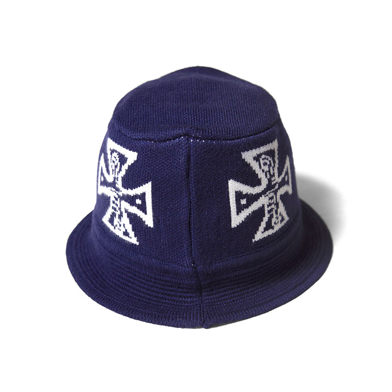 HAIGHT(ヘイト)/ GOOD BAD CROSS KNIT HAT -2COLOR-