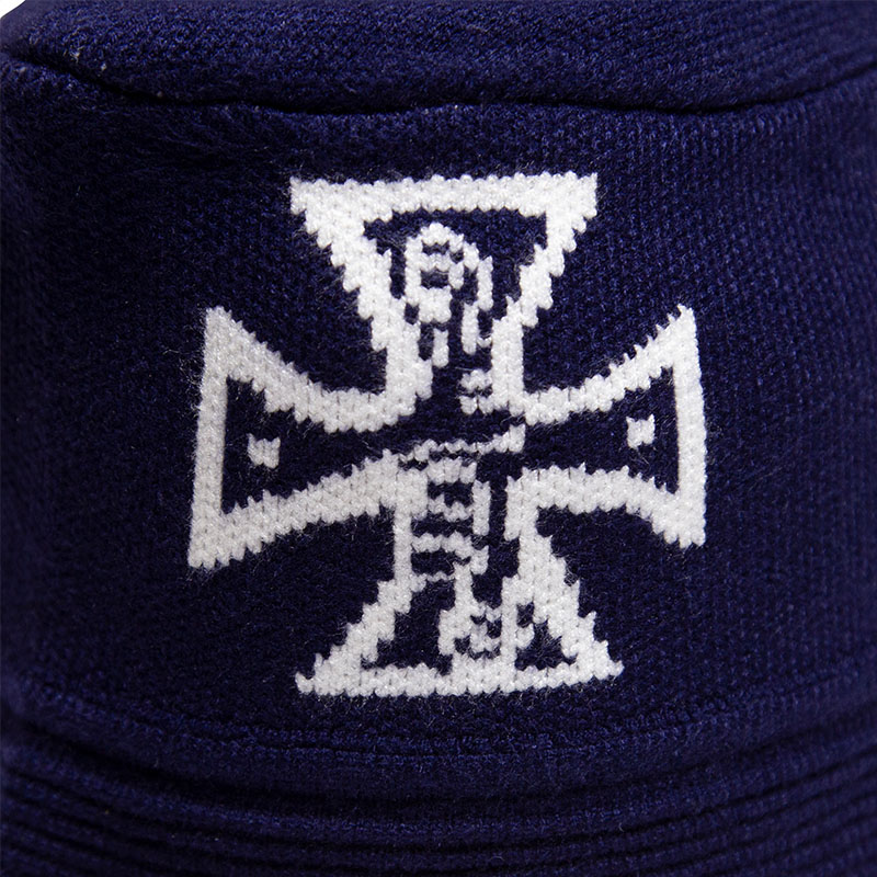 HAIGHT(ヘイト)/ GOOD BAD CROSS KNIT HAT -2COLOR-