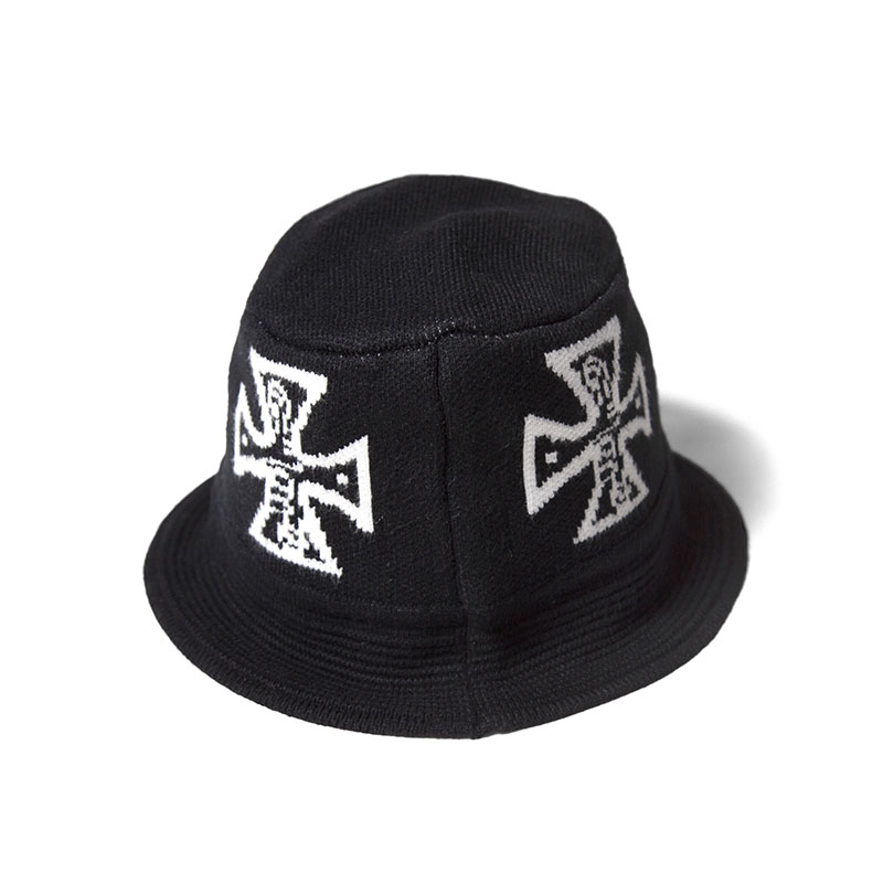 HAIGHT(ヘイト)/ GOOD BAD CROSS KNIT HAT -2COLOR-