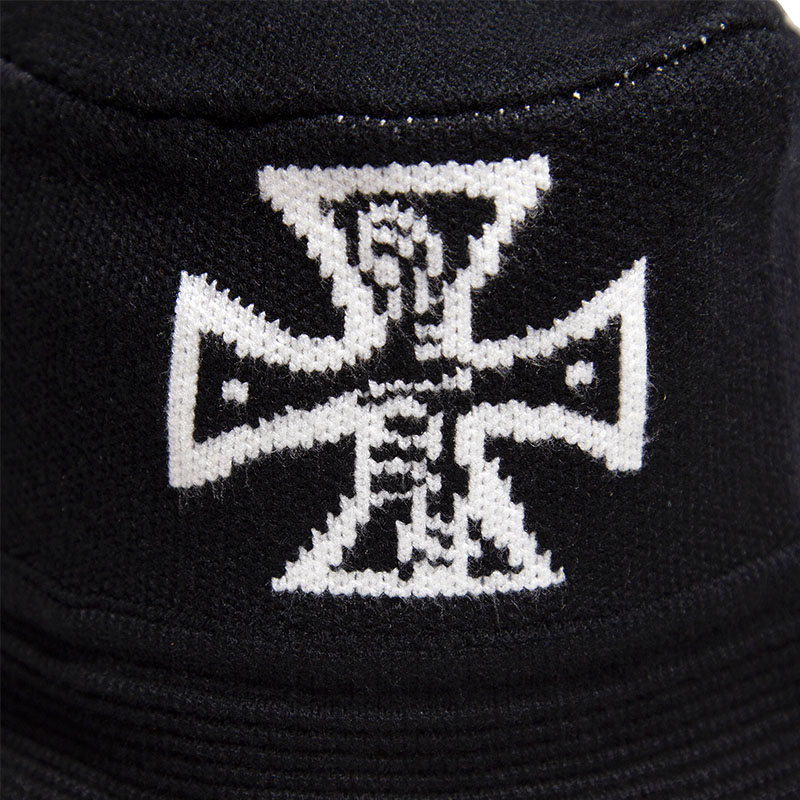 HAIGHT(ヘイト)/ GOOD BAD CROSS KNIT HAT -2COLOR-