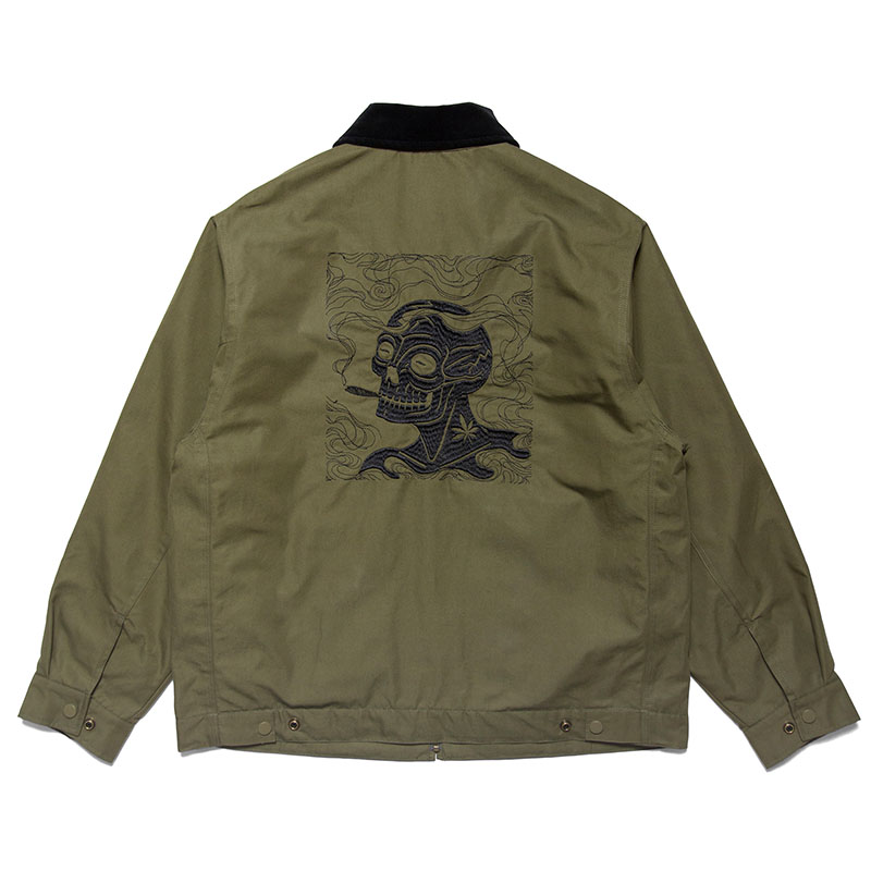 HAIGHT(ヘイト)/ "Colin Stevens"SMOKERS CLUB WORK JACKET -2COLOR-(OLIVE)