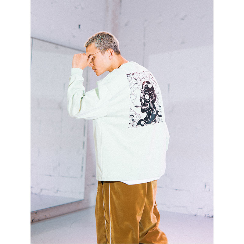 HAIGHT(ヘイト)/ "Colin Stevens"SMOKERS CLUB LS Tee -2COLOR-
