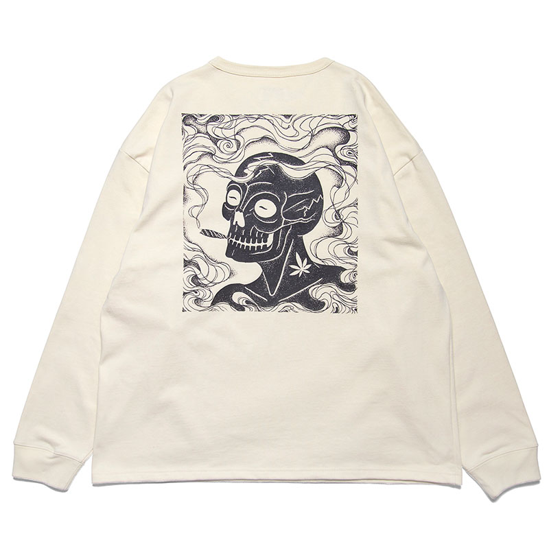 HAIGHT(ヘイト)/ "Colin Stevens"SMOKERS CLUB LS Tee -2COLOR-(NATURAL)