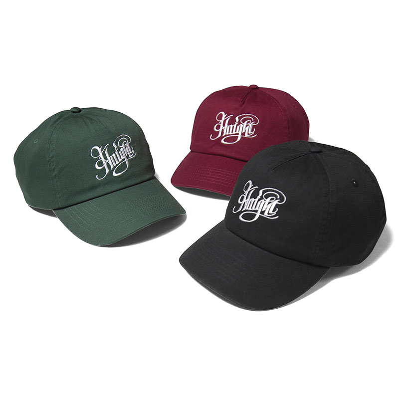 HAIGHT(ヘイト)/ "Colin Stevens"LOGO LOW CAP -3COLOR-
