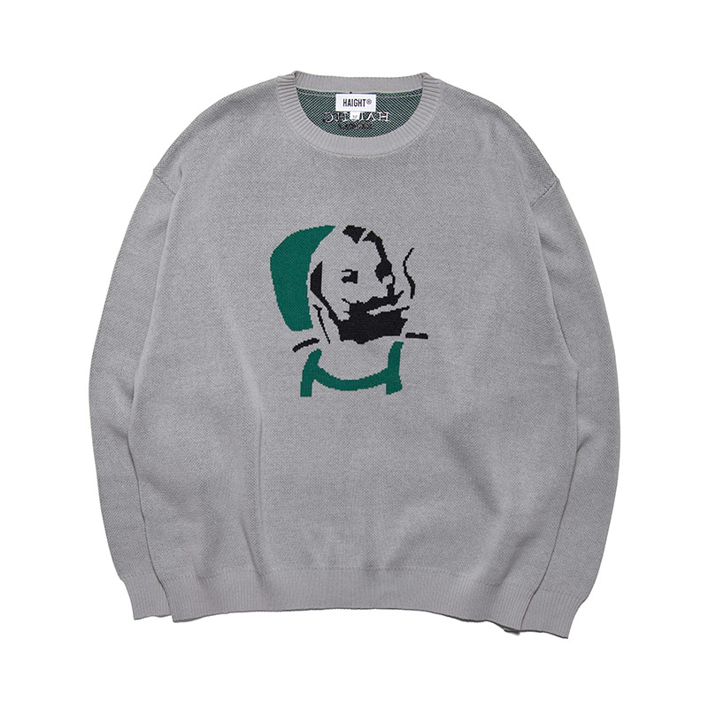 HAIGHT(ヘイト)/ ZZ UNCLE SWEATER -GRAY-