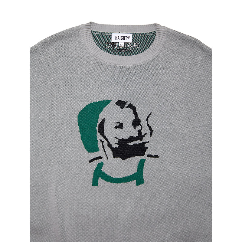 HAIGHT(ヘイト)/ ZZ UNCLE SWEATER -GRAY-
