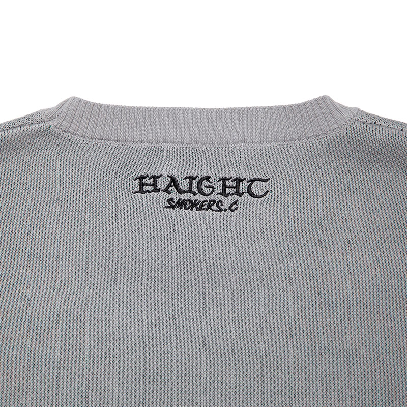 HAIGHT(ヘイト)/ ZZ UNCLE SWEATER -GRAY-