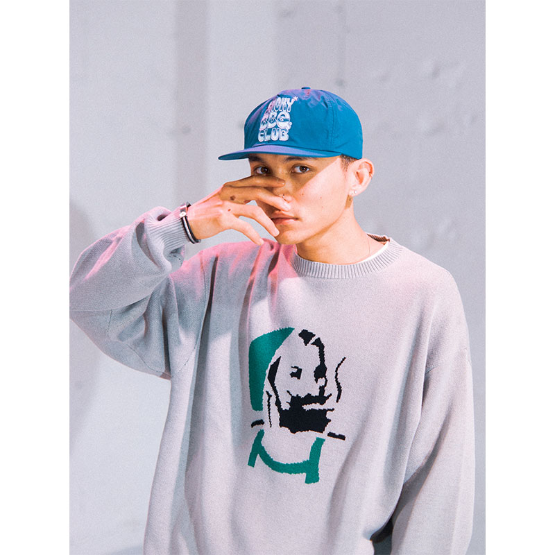 HAIGHT(ヘイト)/ ZZ UNCLE SWEATER -GRAY-