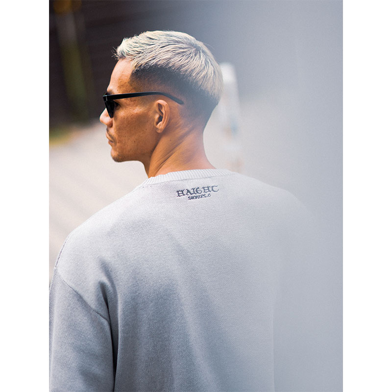 HAIGHT(ヘイト)/ ZZ UNCLE SWEATER -GRAY-