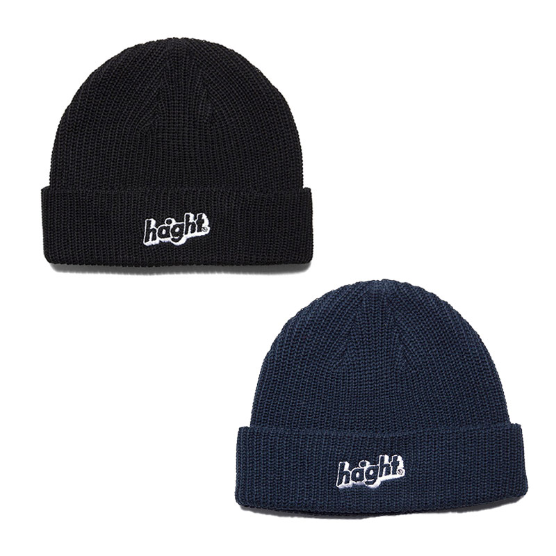HAIGHT(ヘイト)/ CORE LOGO KNIT CAP -2COLOR-