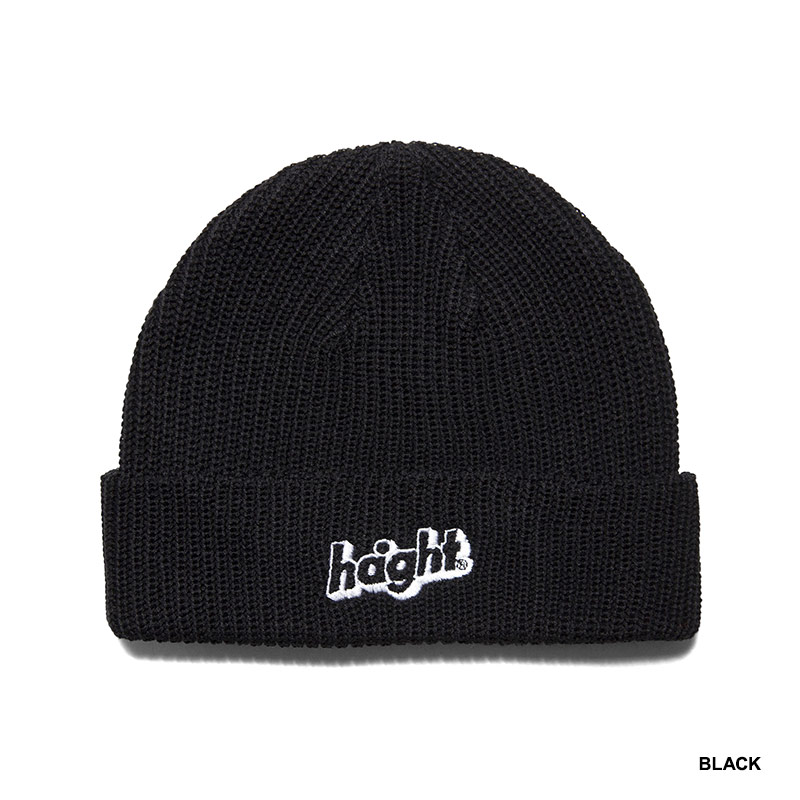 HAIGHT(ヘイト)/ CORE LOGO KNIT CAP -2COLOR-