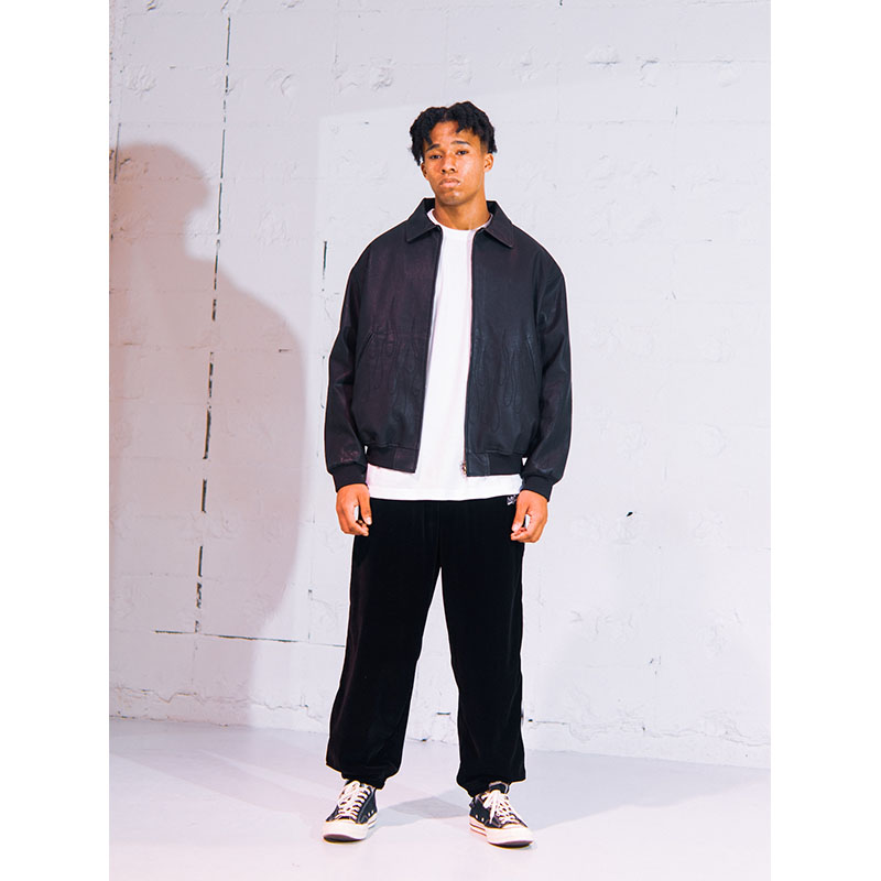 HAIGHT(ヘイト)/ PU LEATHER JACKET -BLACK-